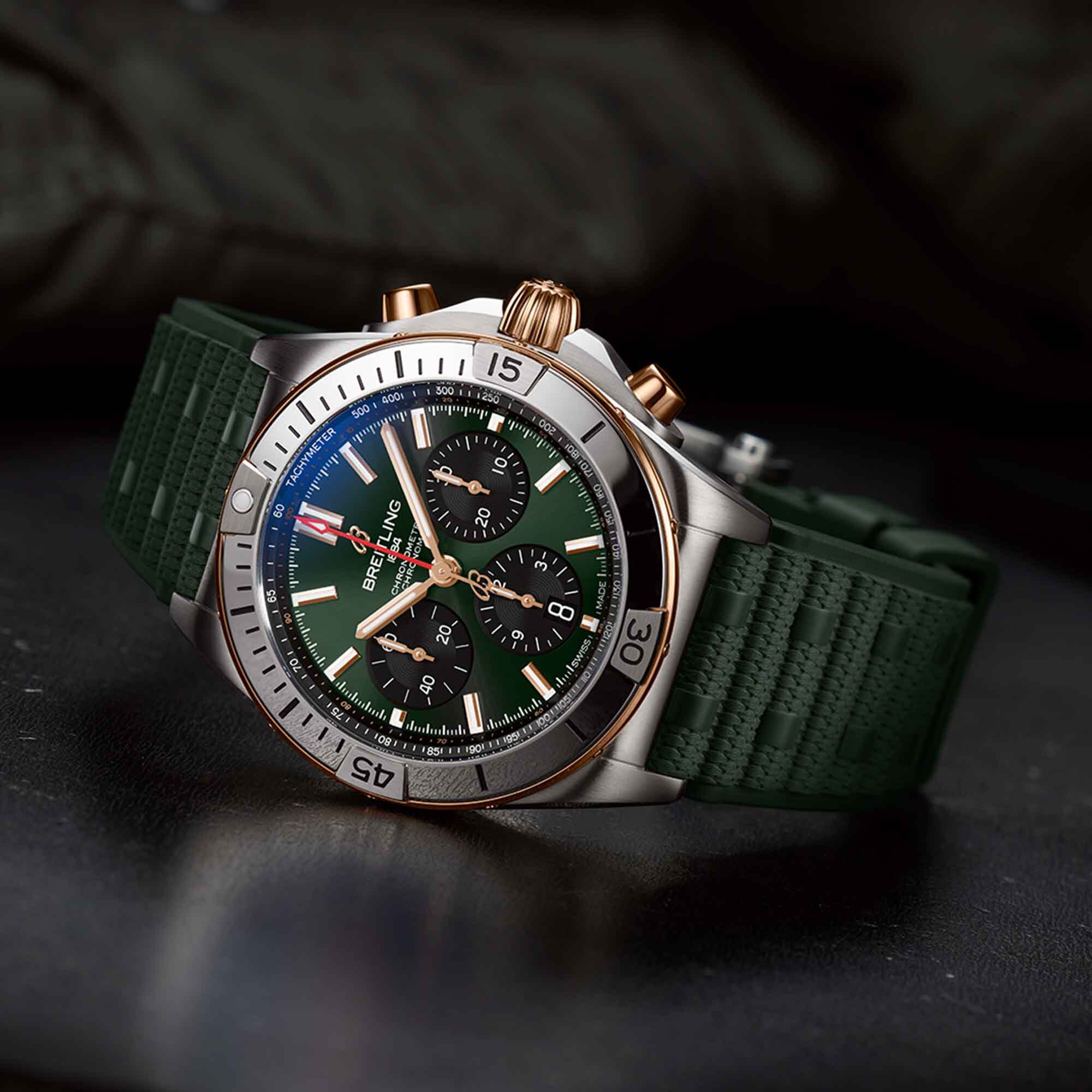 Breitling Chronomat B01 Automatic Chronograph 42 mm Stainless Steel and Red Gold Maison Birks